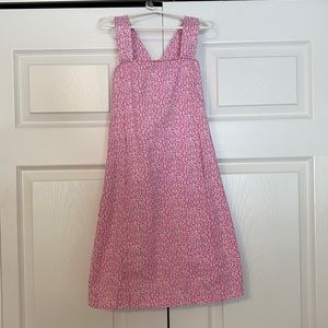 Lilly Pulitzer girls pink floral shift dress